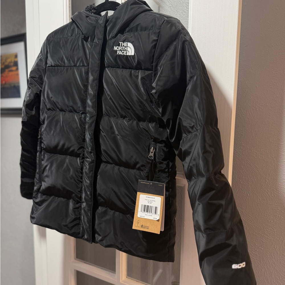 NWT THE NORTH FACE NORTH DOWN FLEECE-LINED PARKA GIRLS' - Picture 4 of 16
